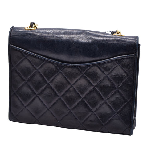 CHANEL Chanel 1990s here mark matelasse chain shoulder